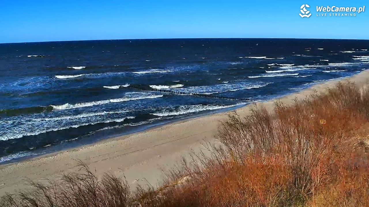 DZIWNÓW  - widok na plażę - 09 kwiecień 2026, 16:59