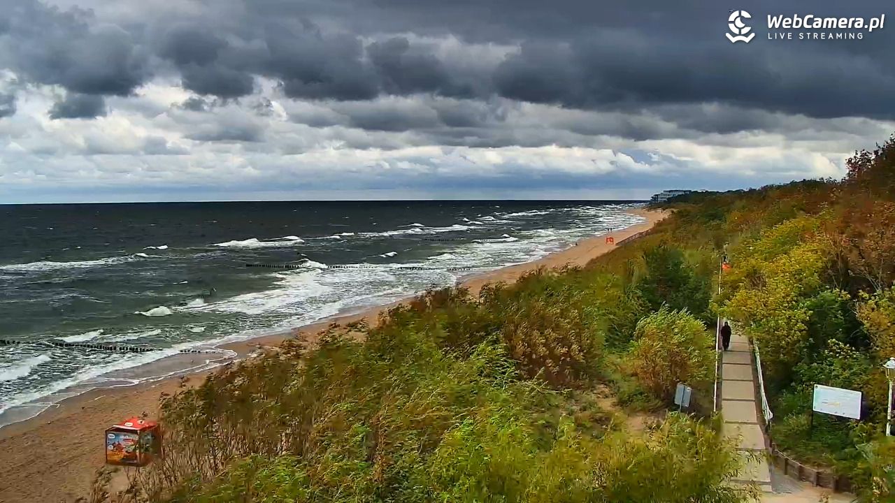 DZIWNÓW  - widok na plażę - 22 sierpień 2026, 10:59