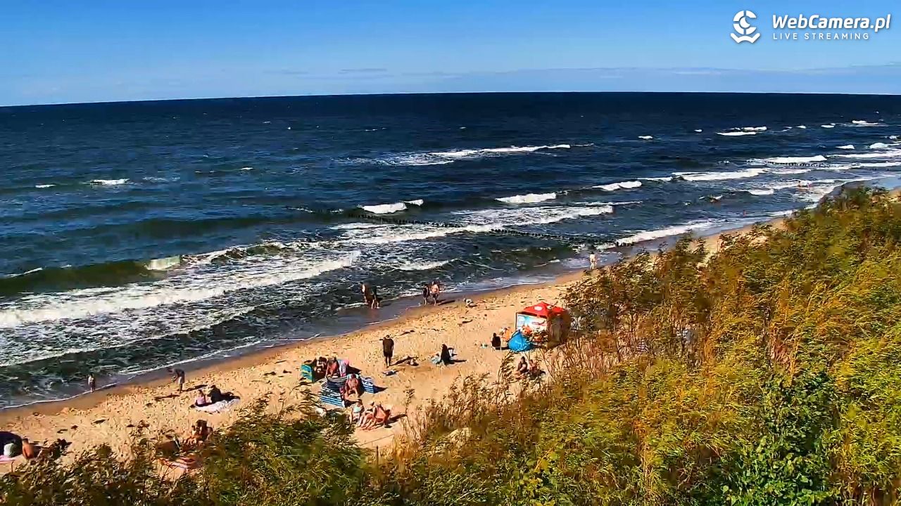 DZIWNÓW  - widok na plażę - 23 lipiec 2026, 16:33
