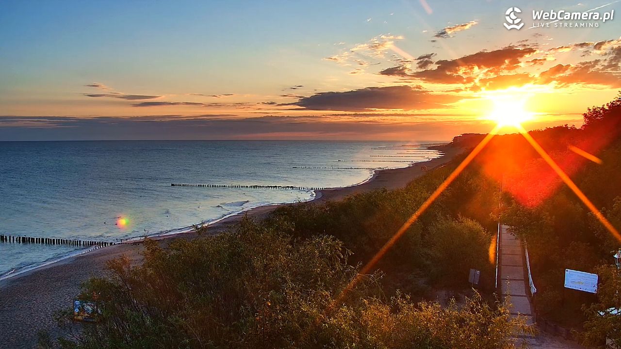 DZIWNÓW  - widok na plażę - 21 sierpień 2026, 06:08