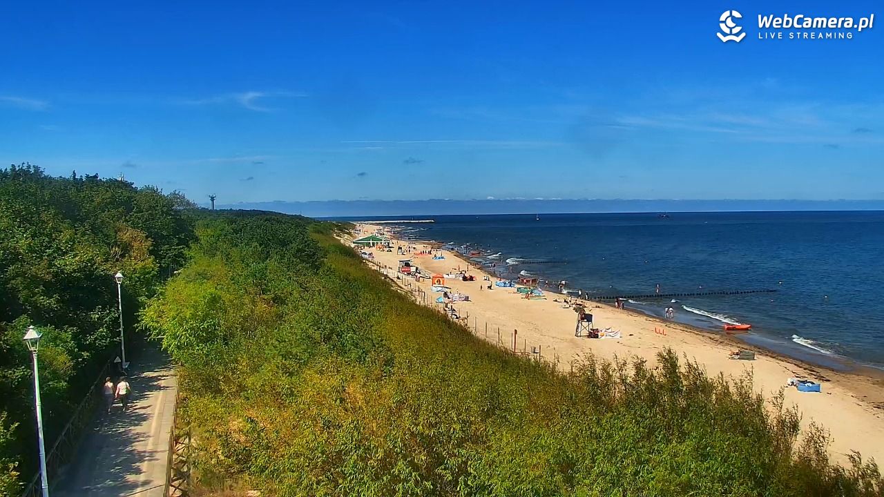 DZIWNÓW  - widok na plażę - 11 lipiec 2026, 10:20