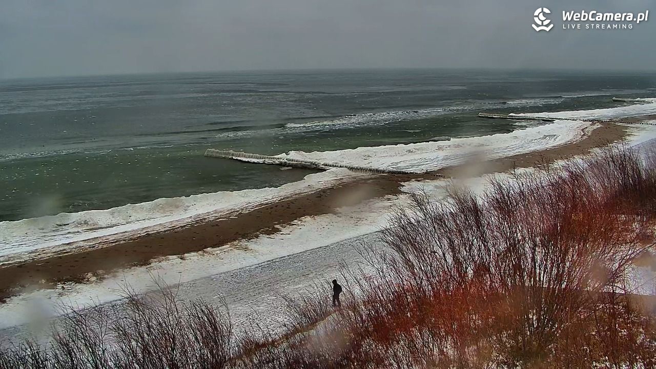 DZIWNÓW  - widok na plażę - 05 luty 2026, 13:36