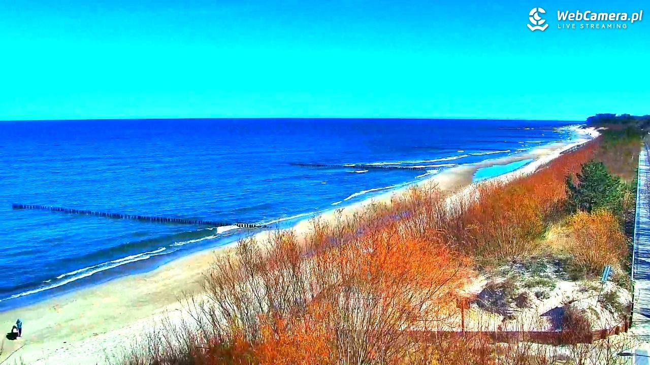 DZIWNÓW  - widok na plażę - 08 kwiecień 2026, 12:16