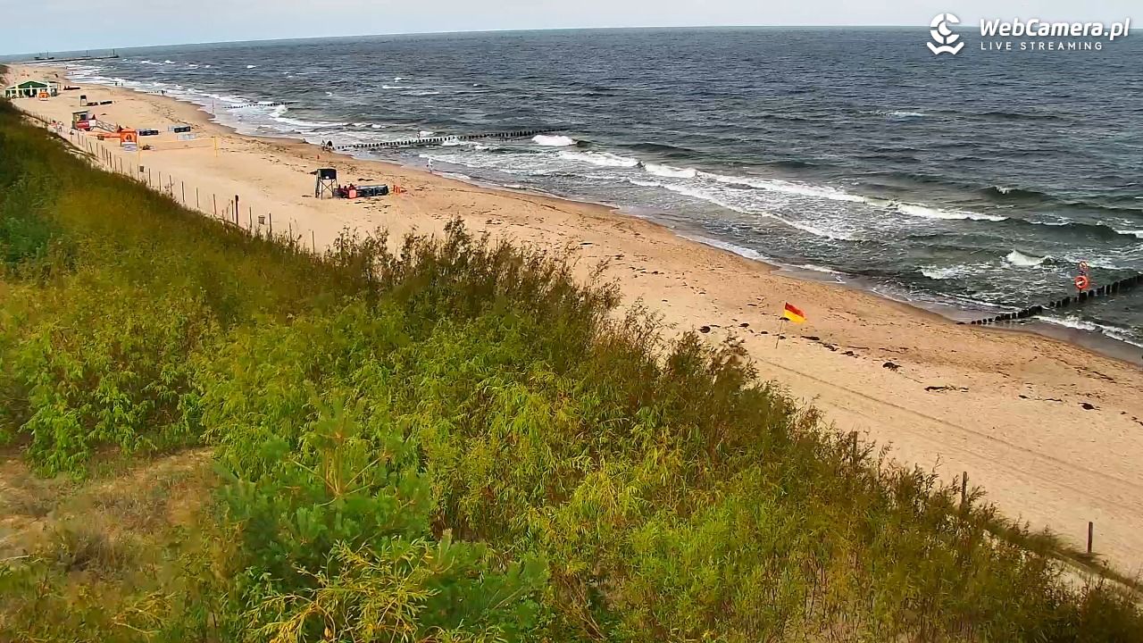 DZIWNÓW  - widok na plażę - 24 lipiec 2026, 10:13