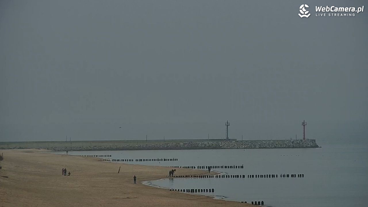 DZIWNÓW  - widok na plażę - 10 listopad 2025, 09:25