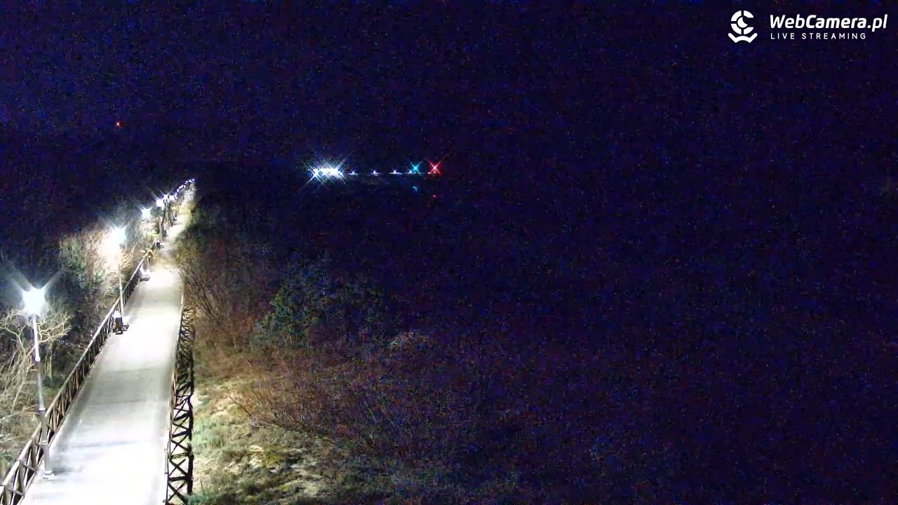 DZIWNÓW  - widok na plażę - 11 grudzień 2025, 20:02
