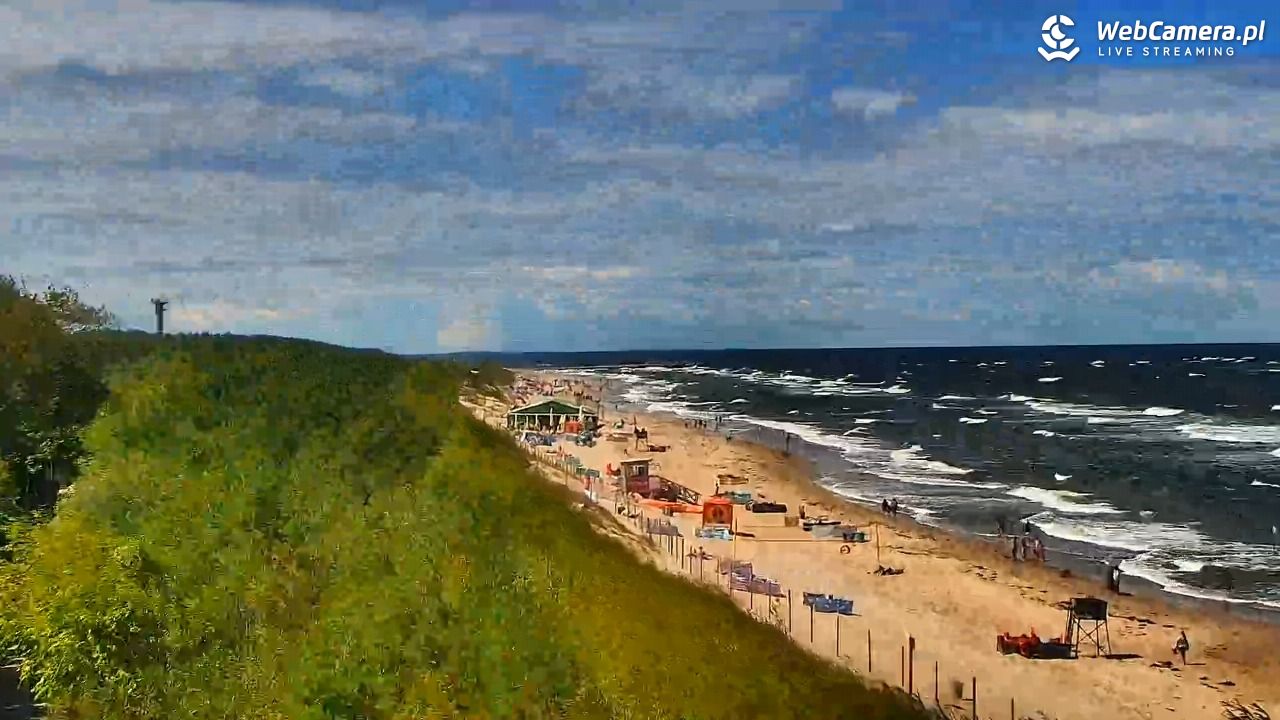 DZIWNÓW  - widok na plażę - 23 lipiec 2026, 12:12