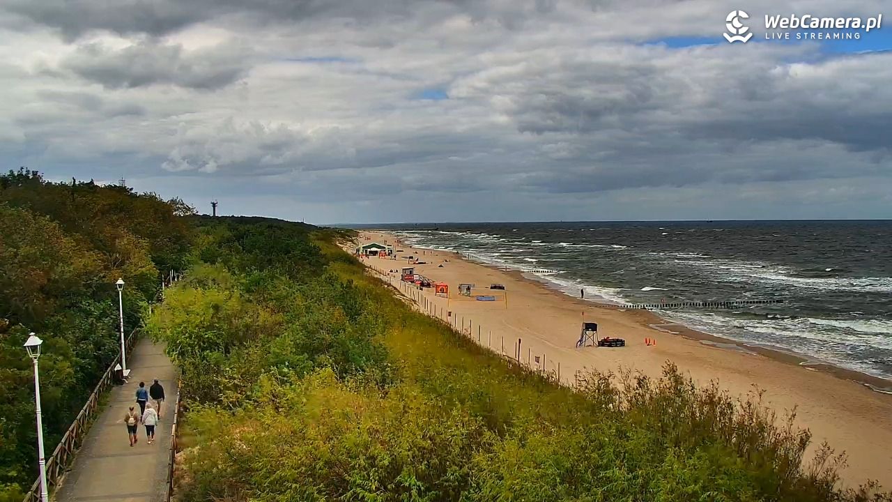 DZIWNÓW  - widok na plażę - 07 sierpień 2026, 13:18