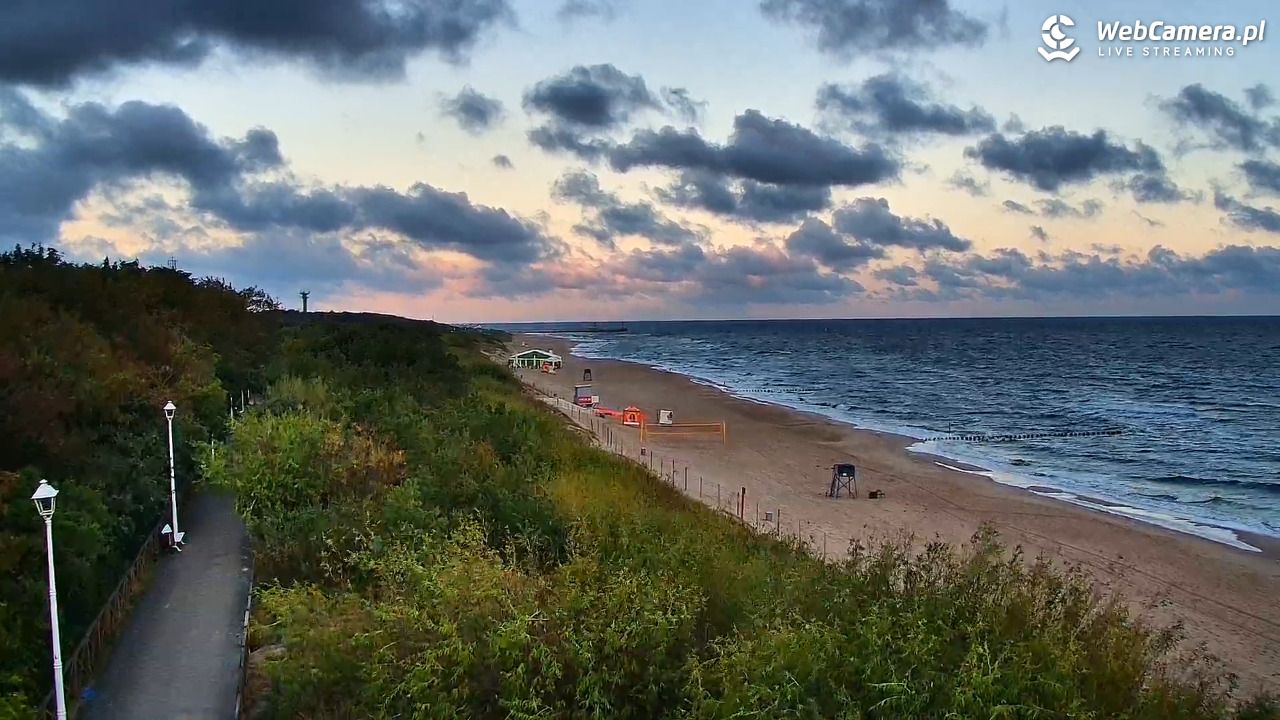 DZIWNÓW  - widok na plażę - 20 sierpień 2026, 06:18