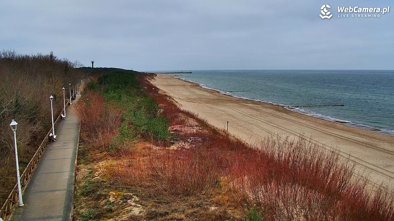 DZIWNÓW  - widok na plażę - 20 grudzień 2025, 12:14