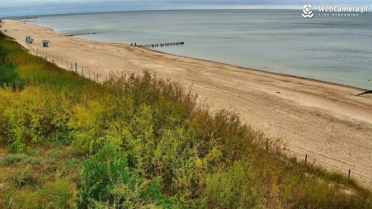 DZIWNÓW  - widok na plażę - 15 wresień 2025, 10:37