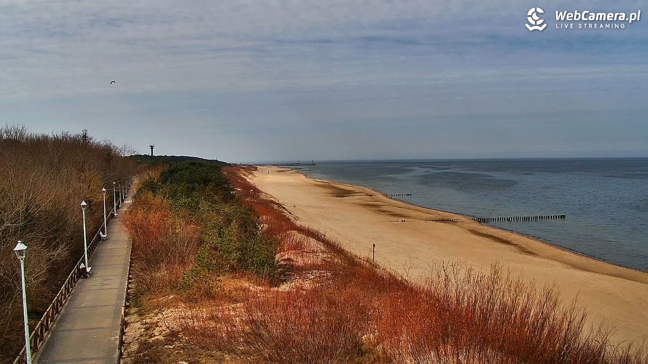 DZIWNÓW  - widok na plażę - 02 kwiecień 2026, 11:51