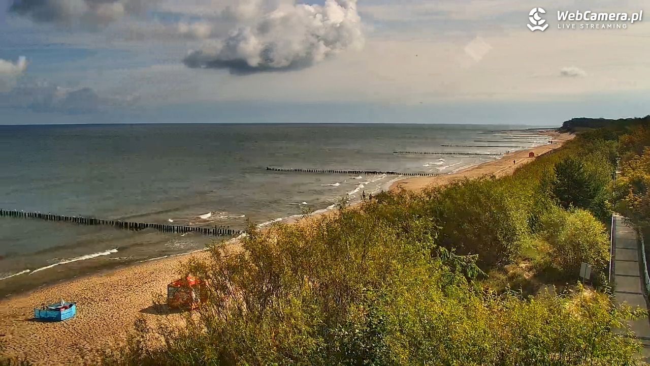 DZIWNÓW  - widok na plażę - 25 lipiec 2026, 09:21