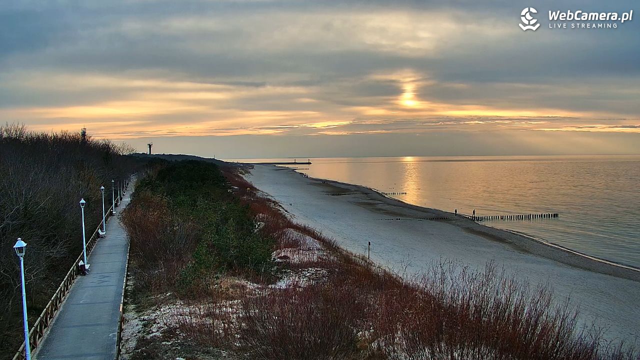 DZIWNÓW  - widok na plażę - 02 kwiecień 2026, 18:57
