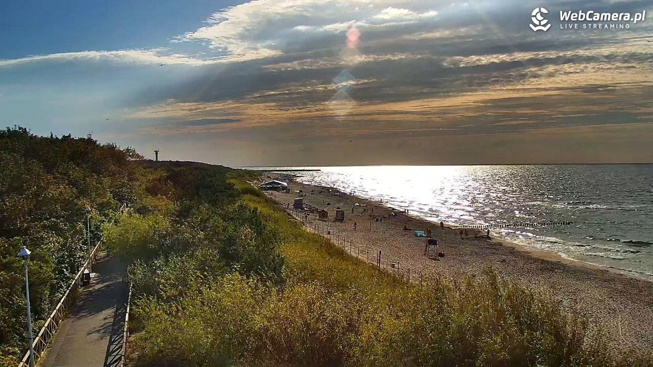 DZIWNÓW  - widok na plażę - 06 sierpień 2026, 18:09