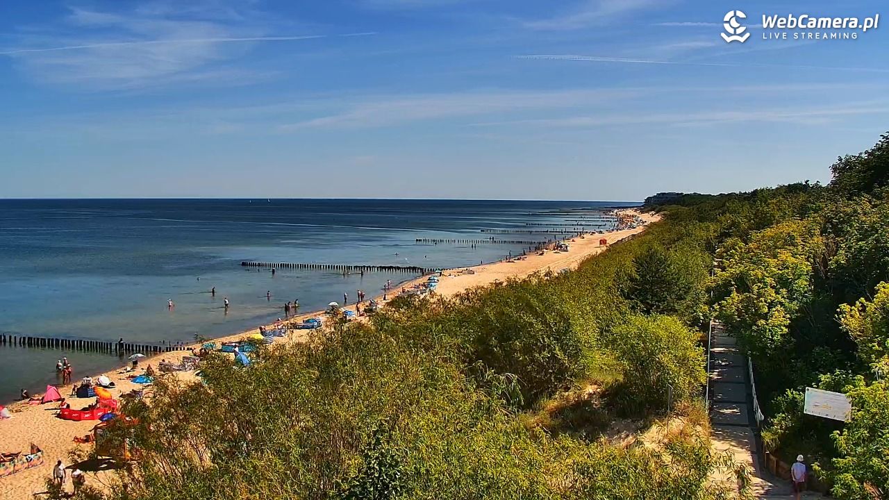DZIWNÓW  - widok na plażę - 27 czerwiec 2026, 10:58