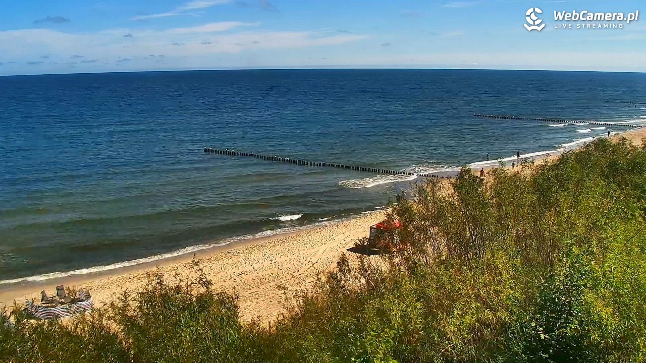 DZIWNÓW  - widok na plażę - 11 lipiec 2026, 09:52