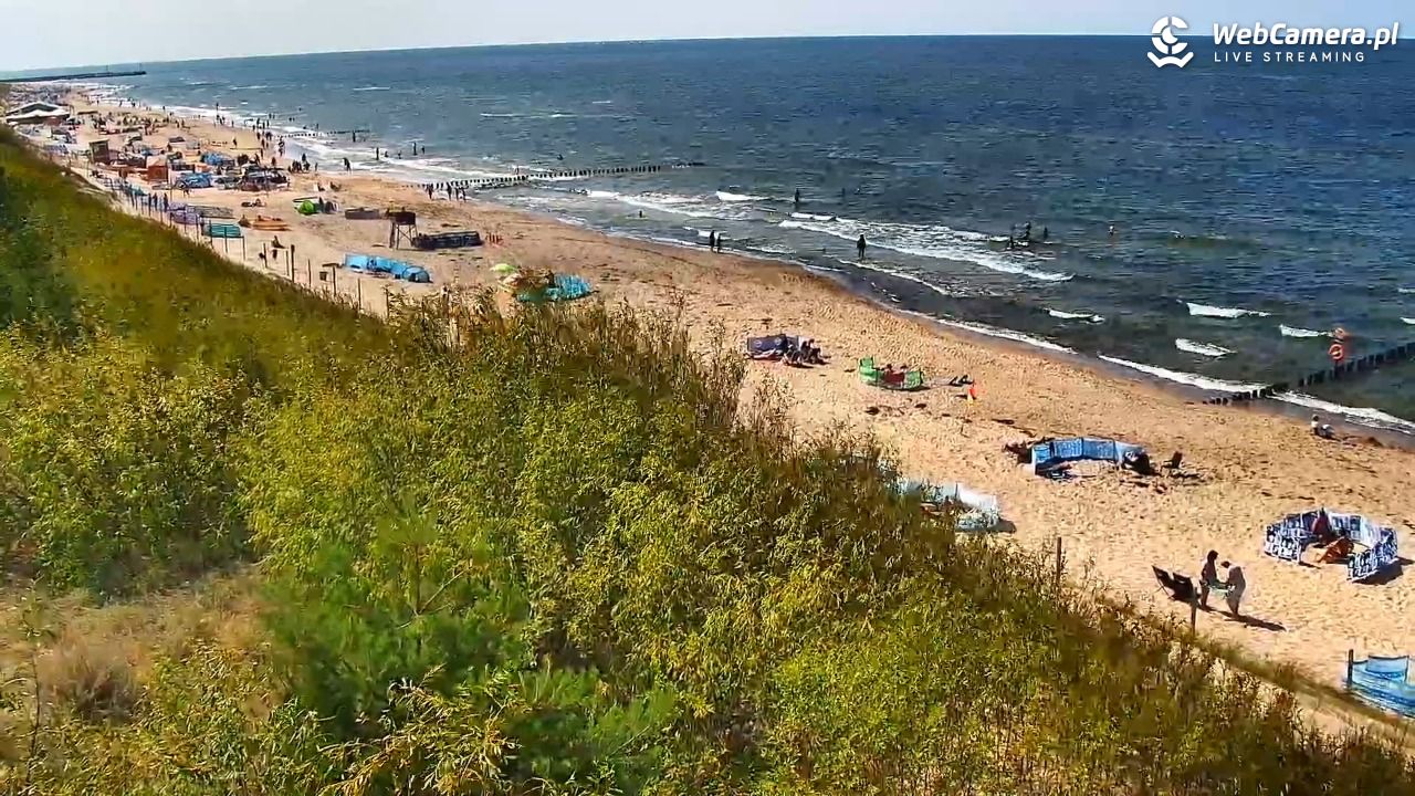 DZIWNÓW  - widok na plażę - 24 lipiec 2026, 15:21