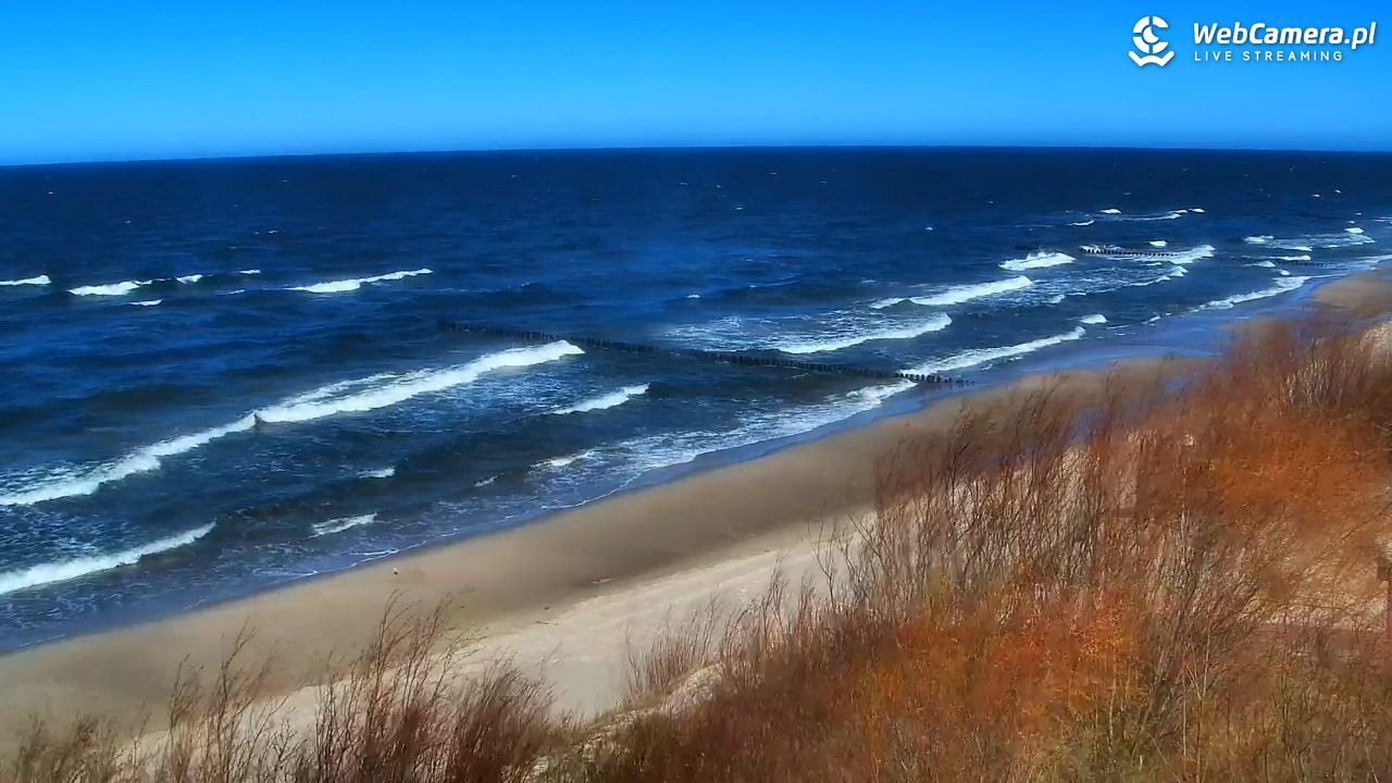 DZIWNÓW  - widok na plażę - 07 kwiecień 2026, 13:36