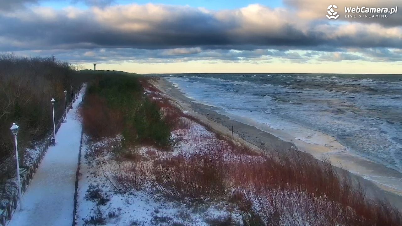 DZIWNÓW  - widok na plażę - 11 styczeń 2026, 09:49