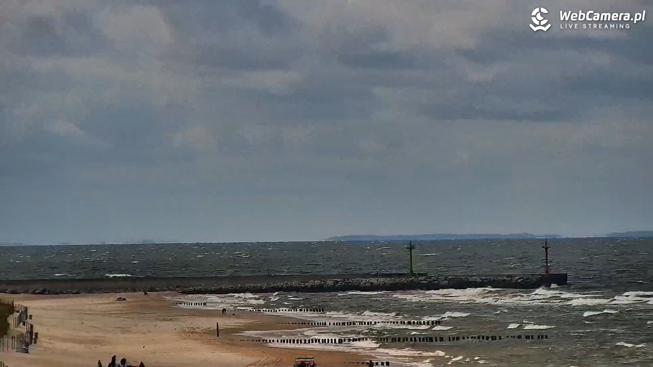 DZIWNÓW  - widok na plażę - 09 czerwiec 2025, 14:06