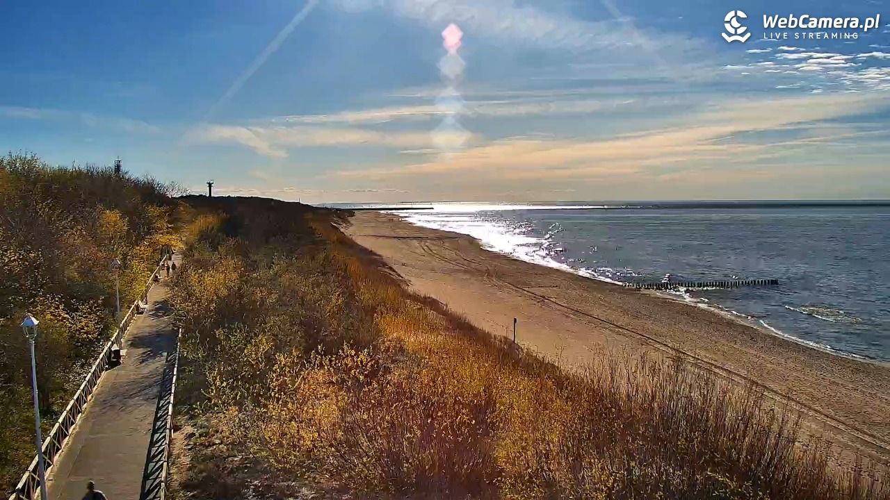 DZIWNÓW  - widok na plażę - 29 kwiecień 2026, 17:52