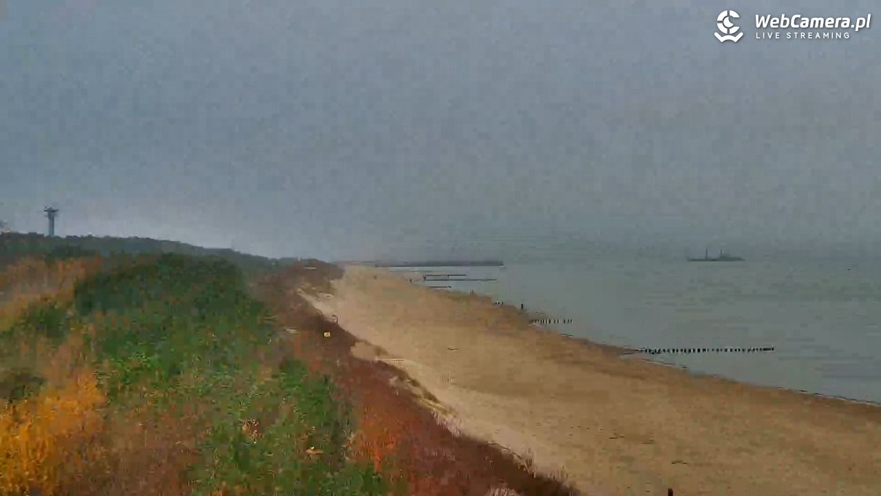 DZIWNÓW  - widok na plażę - 10 listopad 2025, 09:25