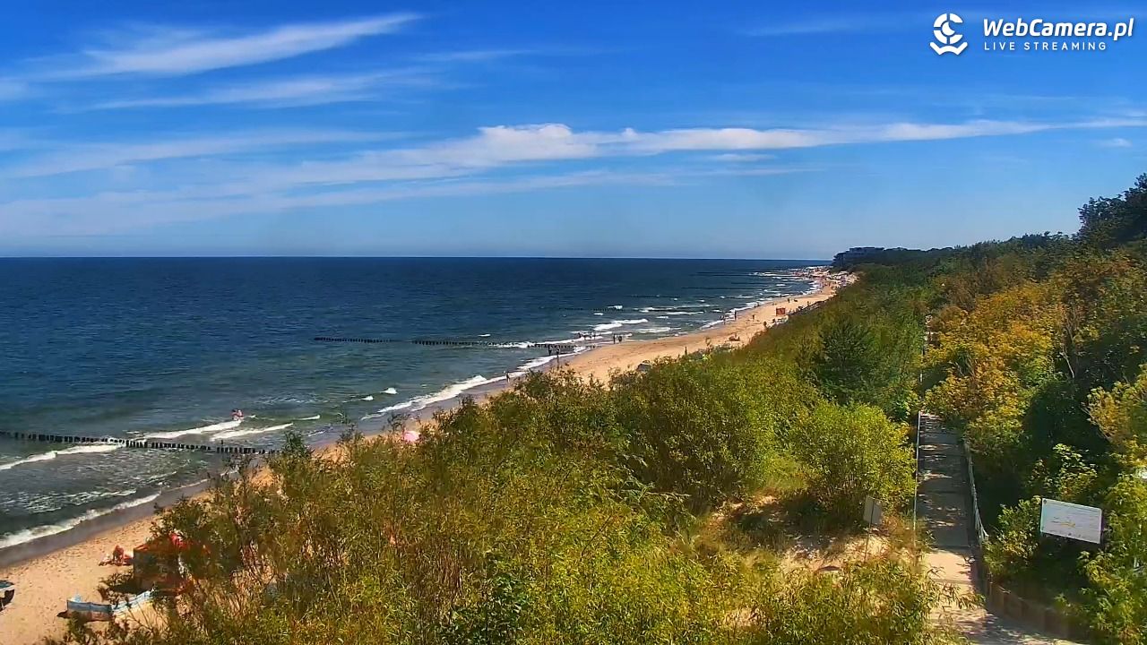 DZIWNÓW  - widok na plażę - 10 lipiec 2026, 11:42