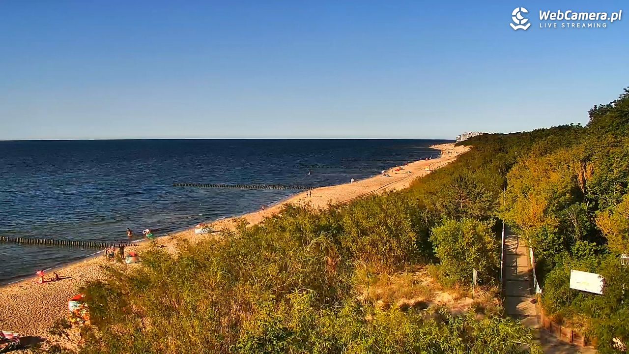 DZIWNÓW  - widok na plażę - 26 czerwiec 2026, 18:58