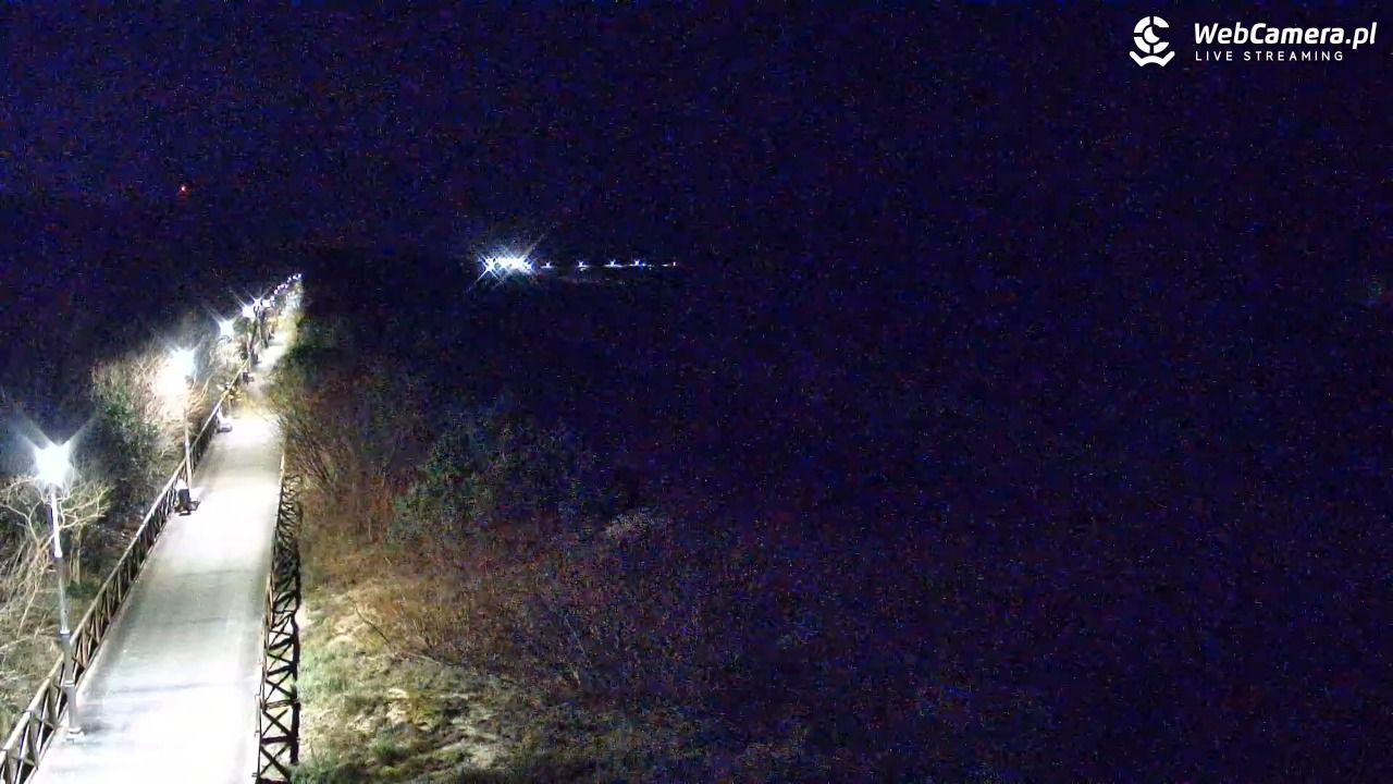 DZIWNÓW  - widok na plażę - 11 grudzień 2025, 20:02