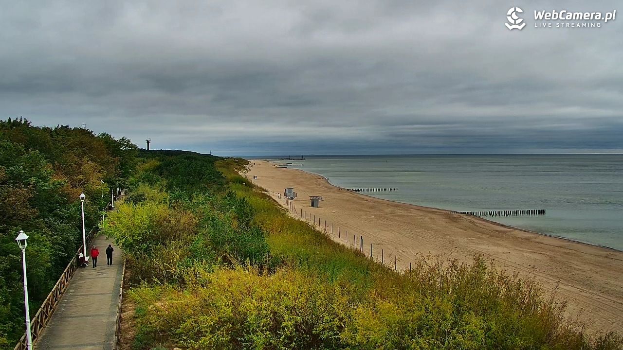 DZIWNÓW  - widok na plażę - 15 wresień 2025, 10:34