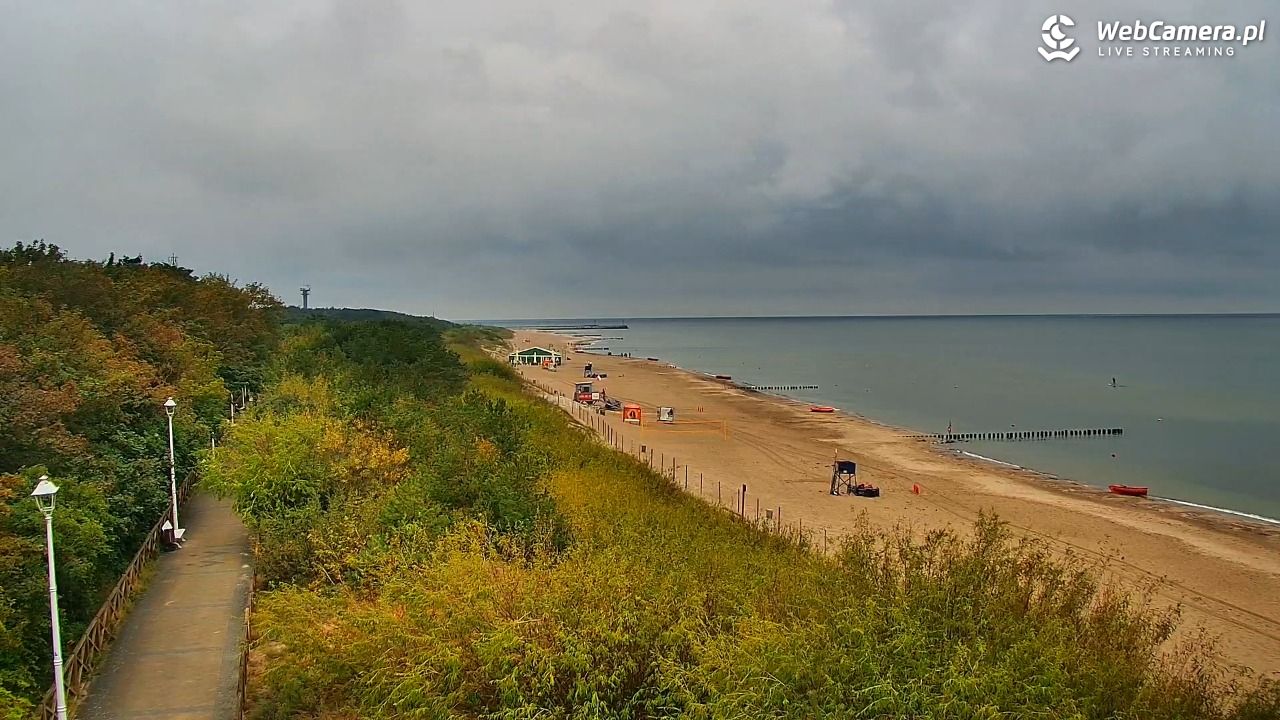 DZIWNÓW  - widok na plażę - 19 sierpień 2026, 10:14