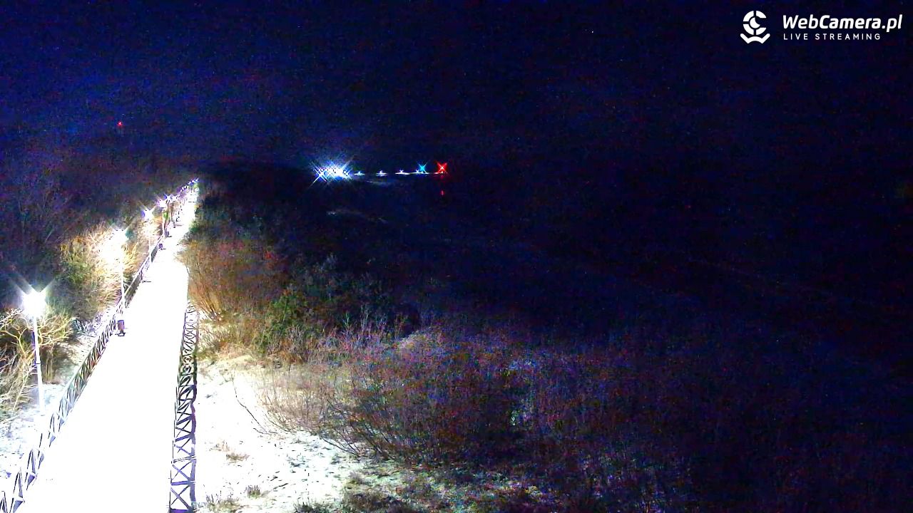 DZIWNÓW  - widok na plażę - 09 styczeń 2026, 04:32