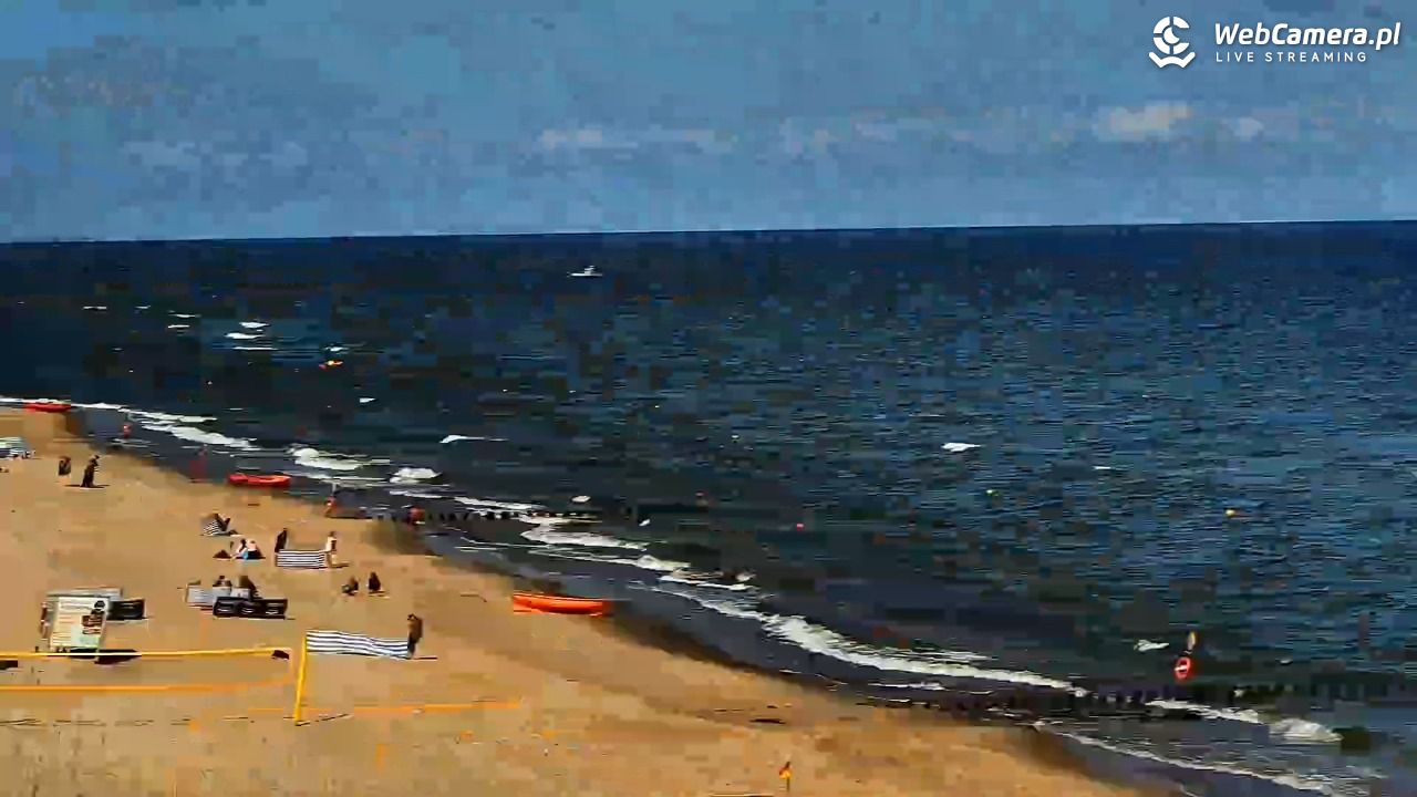DZIWNÓW  - widok na plażę - 08 sierpień 2026, 09:32