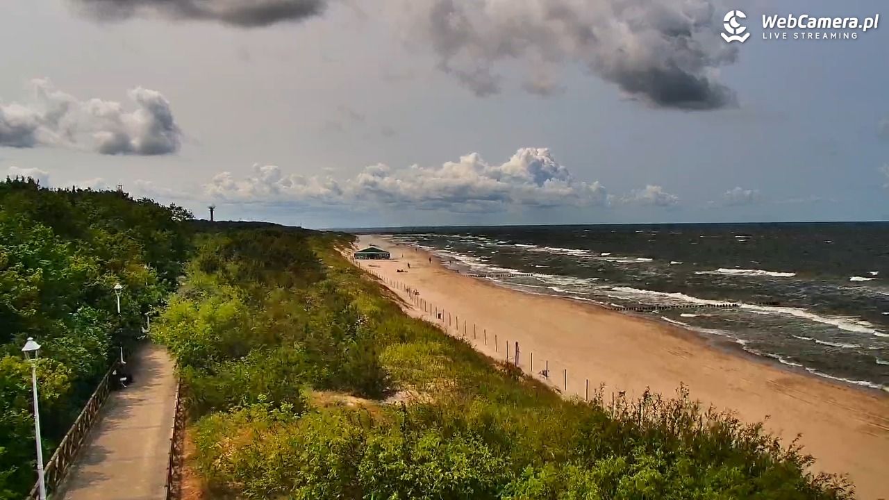 DZIWNÓW  - widok na plażę - 09 czerwiec 2025, 14:06