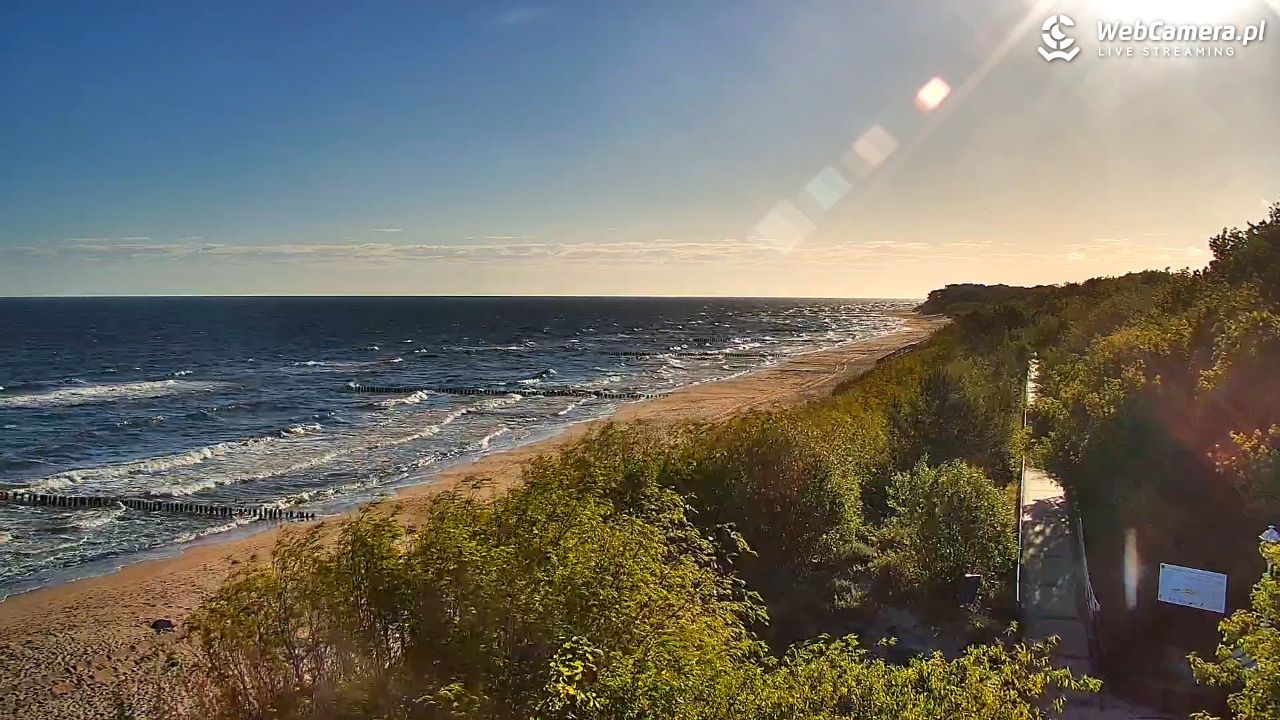 DZIWNÓW  - widok na plażę - 28 maj 2026, 06:57