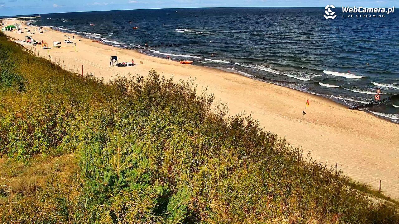 DZIWNÓW  - widok na plażę - 08 sierpień 2026, 09:30