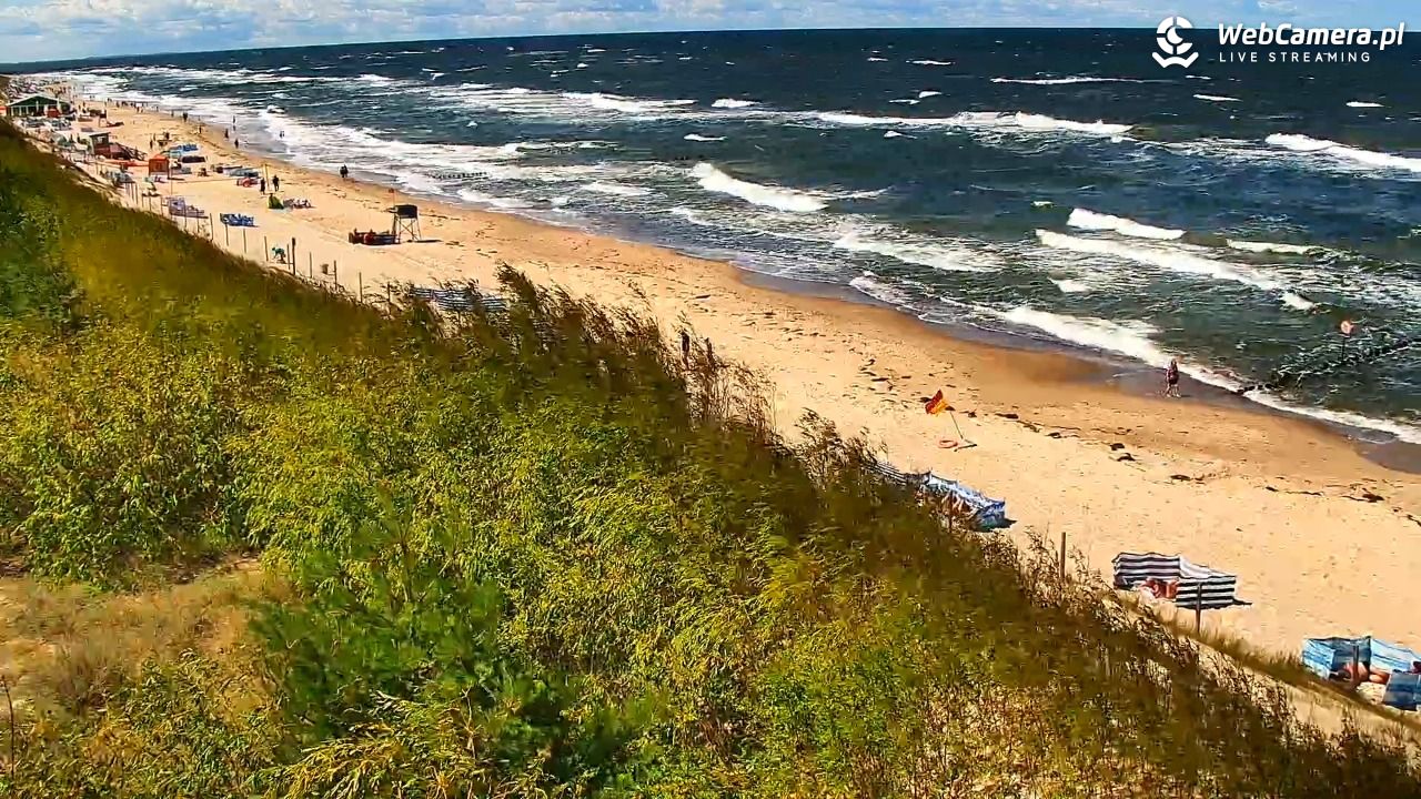 DZIWNÓW  - widok na plażę - 23 lipiec 2026, 13:23