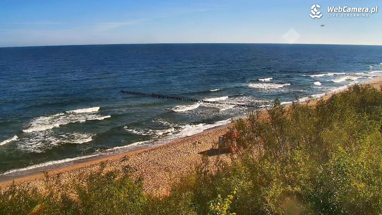 DZIWNÓW  - widok na plażę - 10 lipiec 2026, 08:20