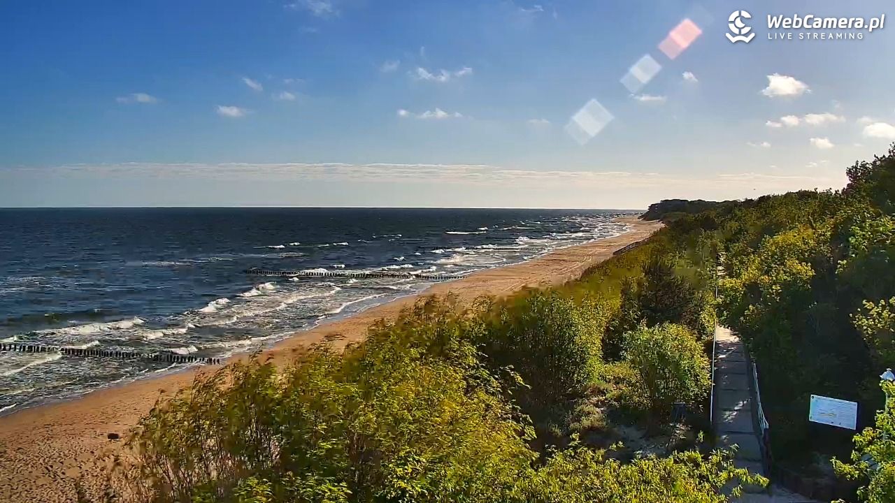 DZIWNÓW  - widok na plażę - 28 maj 2026, 07:59