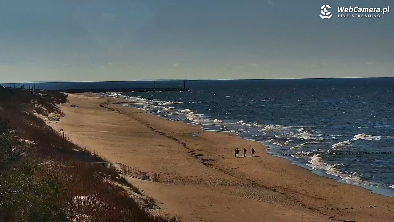 DZIWNÓW  - widok na plażę - 08 kwiecień 2026, 15:41