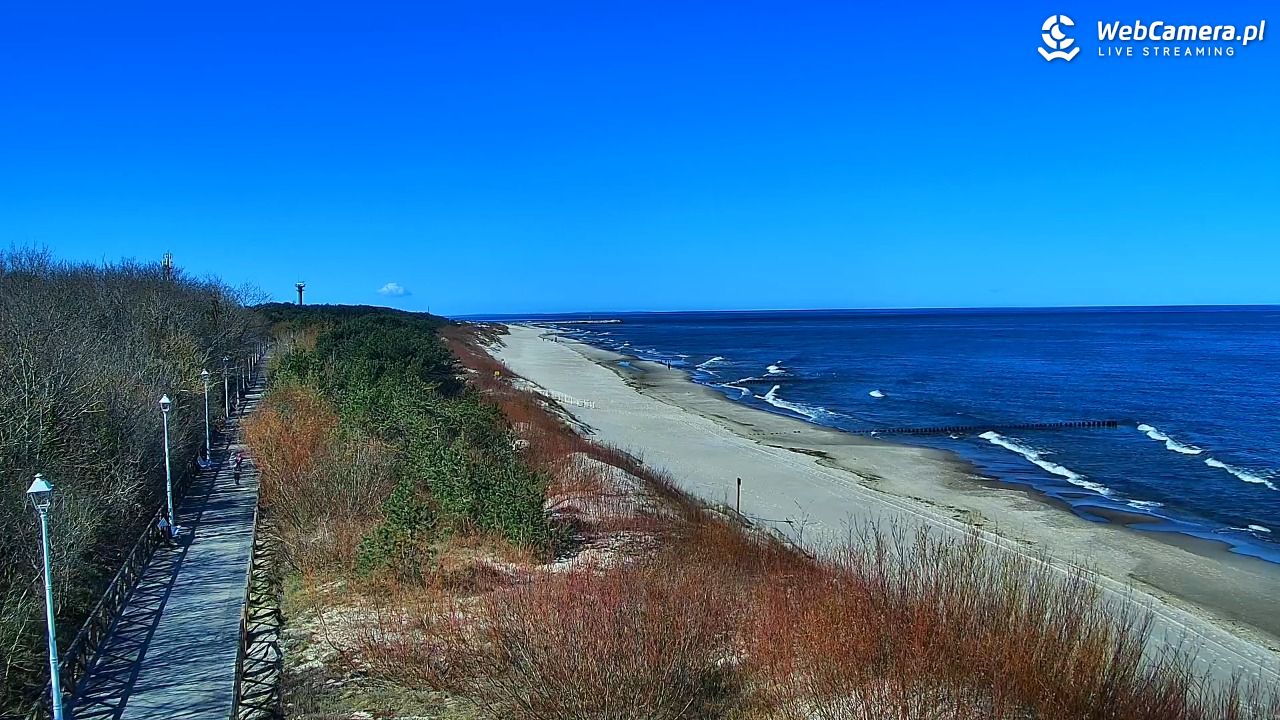 DZIWNÓW  - widok na plażę - 08 kwiecień 2026, 10:42