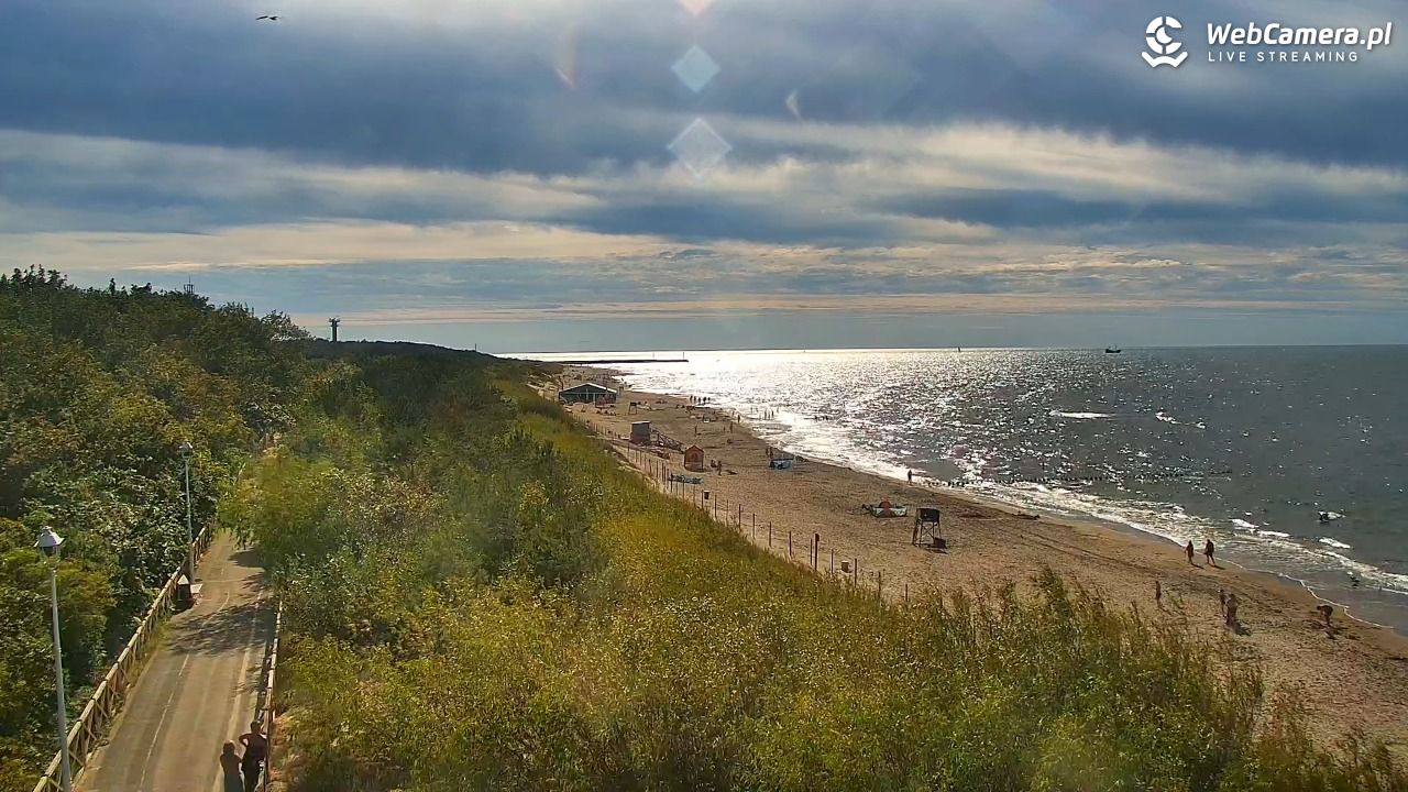 DZIWNÓW  - widok na plażę - 10 lipiec 2026, 17:26