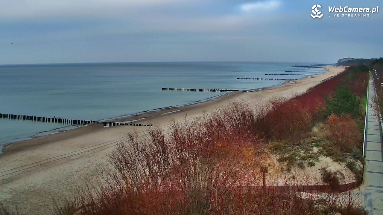 DZIWNÓW  - widok na plażę - 03 grudzień 2025, 13:59