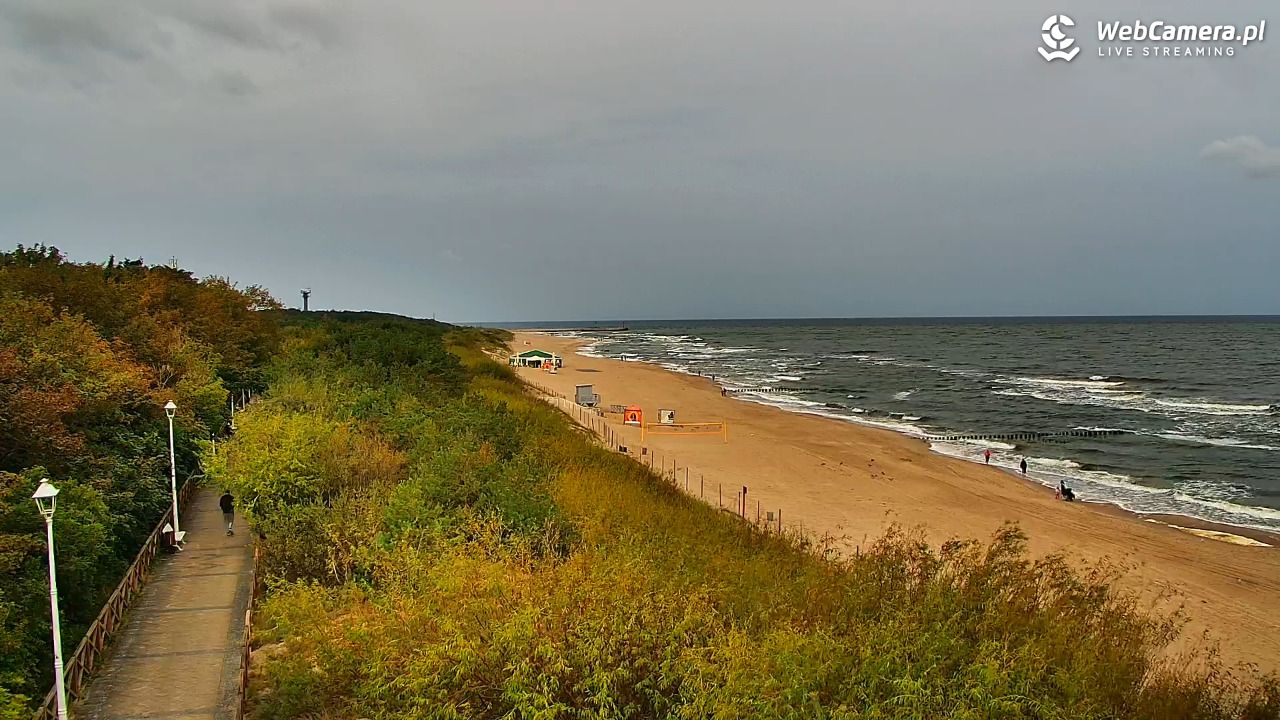 DZIWNÓW  - widok na plażę - 04 wresień 2026, 08:54