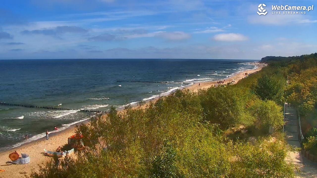 DZIWNÓW  - widok na plażę - 10 lipiec 2026, 10:44