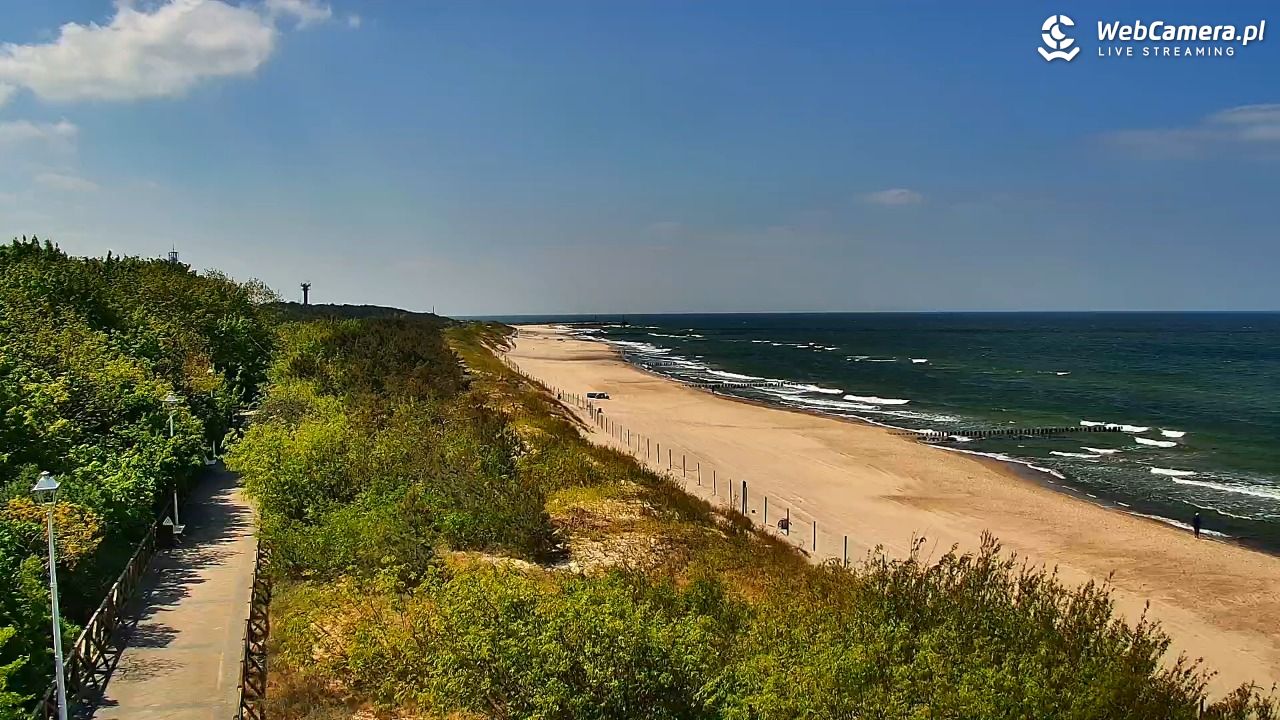DZIWNÓW  - widok na plażę - 21 maj 2025, 13:22