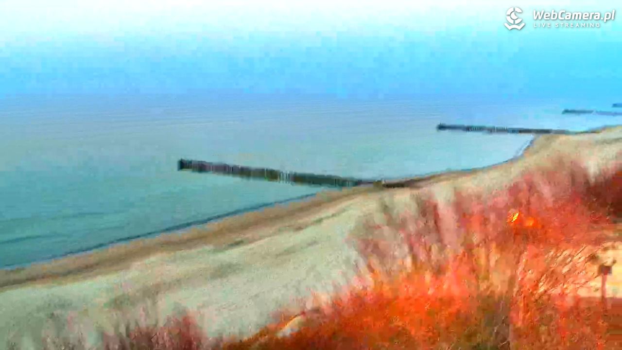 DZIWNÓW  - widok na plażę - 09 marzec 2026, 17:52