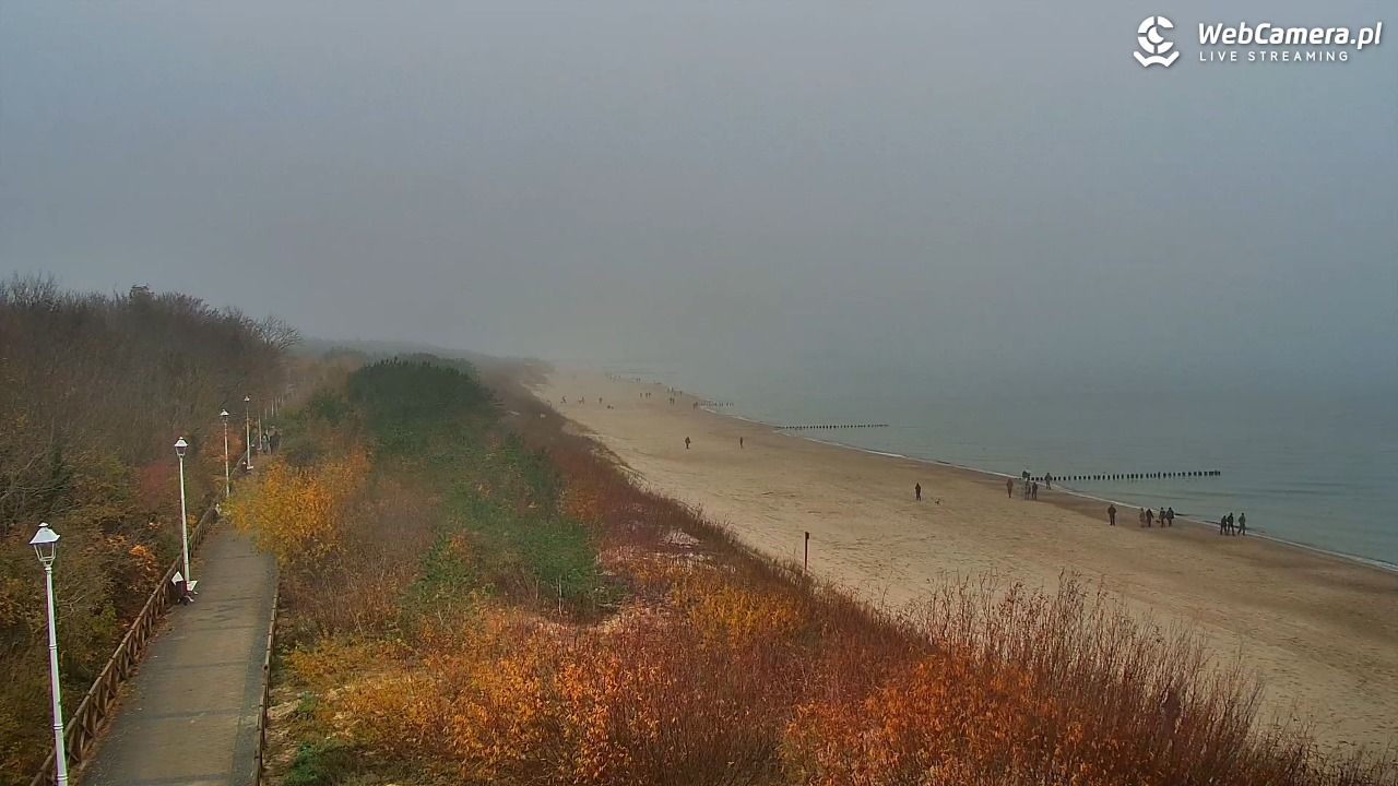 DZIWNÓW  - widok na plażę - 09 listopad 2025, 11:52