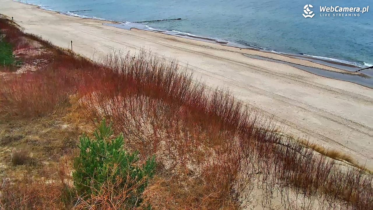 DZIWNÓW  - widok na plażę - 22 grudzień 2025, 11:07